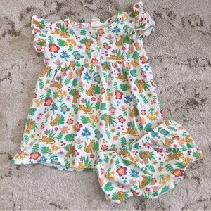 TUCKER + TATE | Jungle Dress and Bloomers